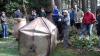 We had a good crowd at the biochar demonstration.