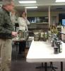 Tom, Renel, and Michelle Heller with Biochar in the Summit's Classroom sessions